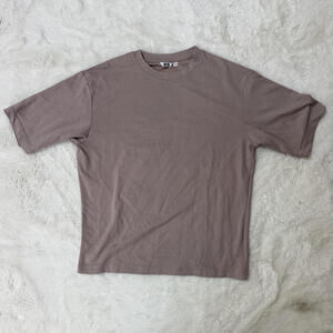 Uniqlo U Men's Short Sleeve T-Shirt Large Mauve